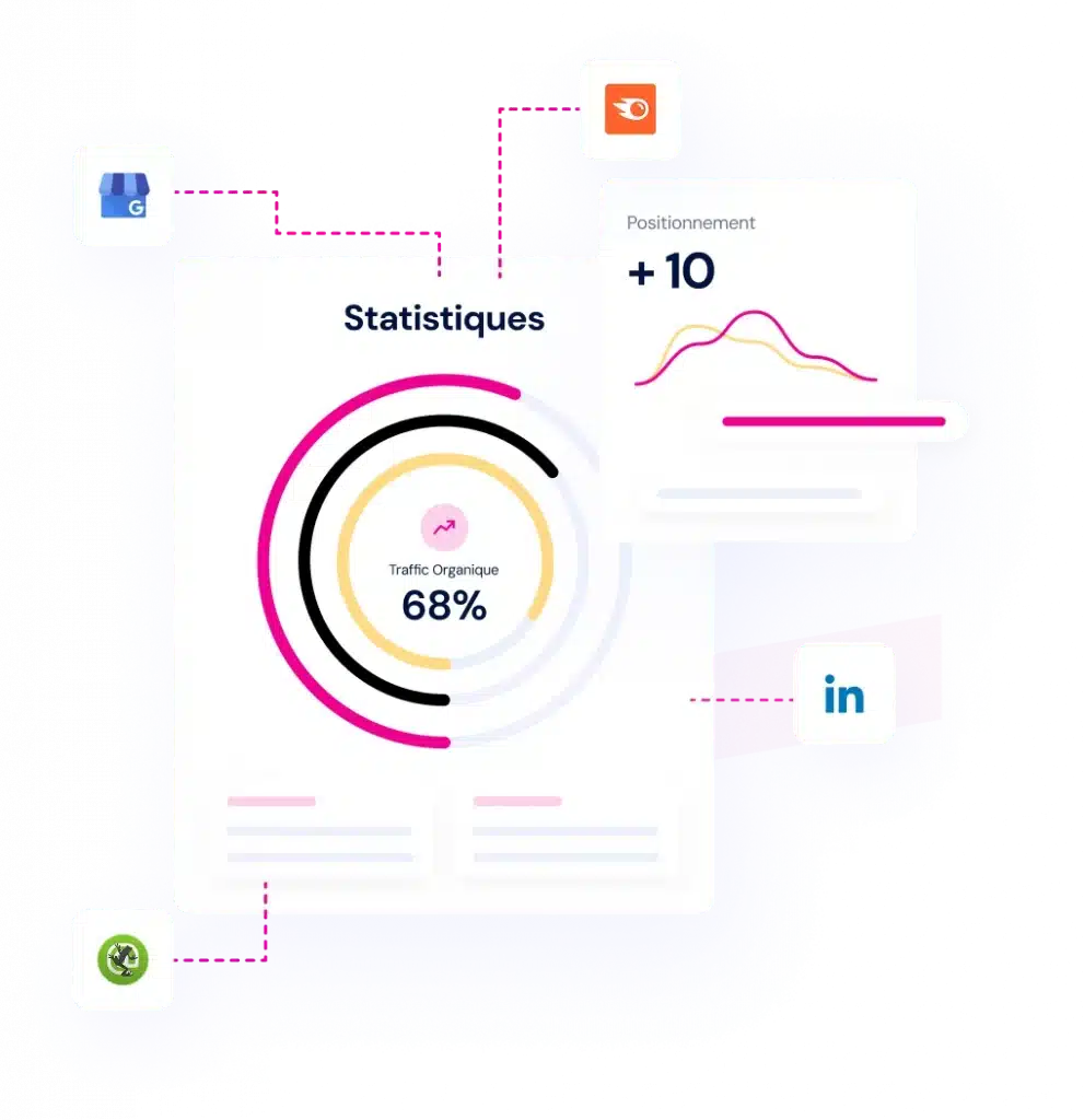 Illustration site SEO by Pauline consultante en seo
